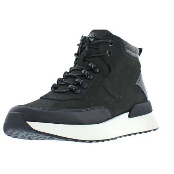 Kenneth Cole Men's Sneaker Boots Shoes High Top Sneaker Black Size 9 or 12 - Picture 2 of 6